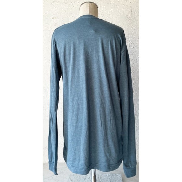 BVCO Bueno Vista Colorado Blue Long Sleeve Round Neck Souled Out T-Shirt-Size M - Picture 6 of 12